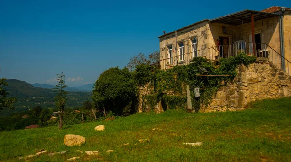 Kutaisi Georgia Imereti Landschap Met Uitzicht Het Gelati Klooster Een — Stockfoto