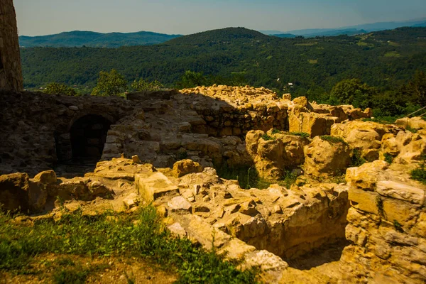 Kutaisi Georgia Imereti Ruinas Antiguo Monasterio Gelati Soleado Día Verano —  Fotos de Stock