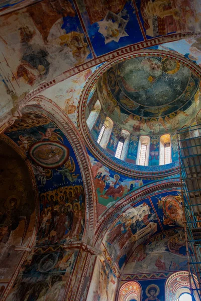 Kutaisi Georgia Imereti Interno Con Affreschi Nella Chiesa Della Natività — Foto Stock