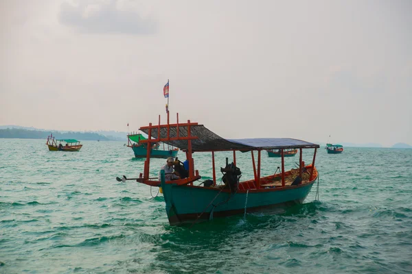 Море и острова Камбоджи . — стоковое фото