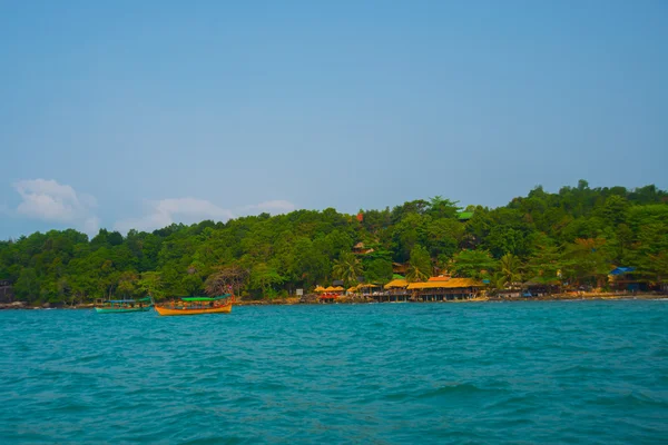 Море и острова Камбоджи . — стоковое фото