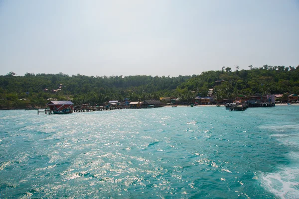 Havet och öarna i Kambodja. — Stockfoto