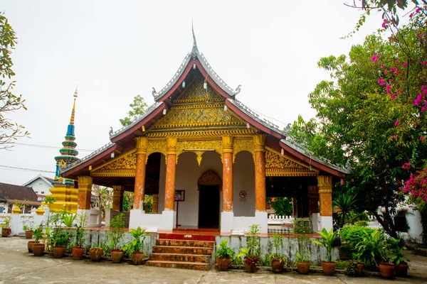 Laos tapınakta. — Stok fotoğraf