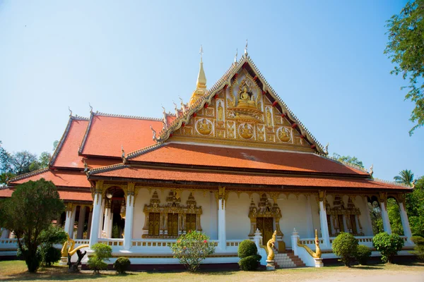 Храм в Лаосе . — стоковое фото