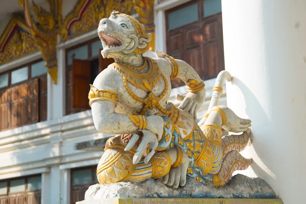 Escultura no templo — Fotografia de Stock