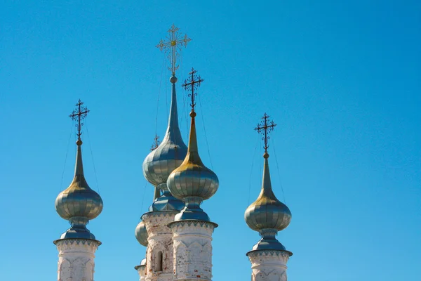 Russia. The City Of Suzdal. Winter. An Orthodox Church. Royalty Free Stock Photos