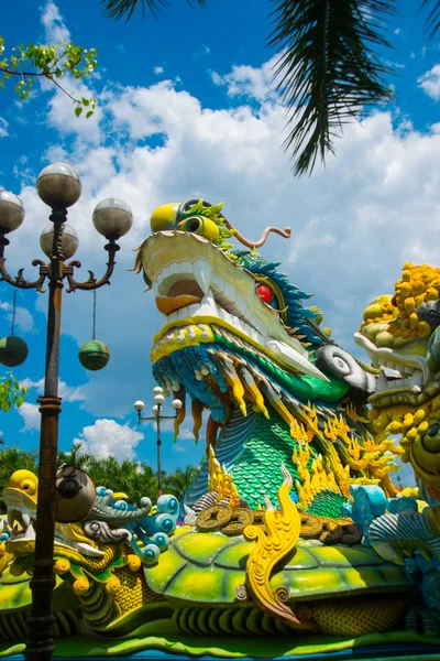 Very beautiful, modern and large Park in Ho Chi Minh city. — Stock Photo, Image