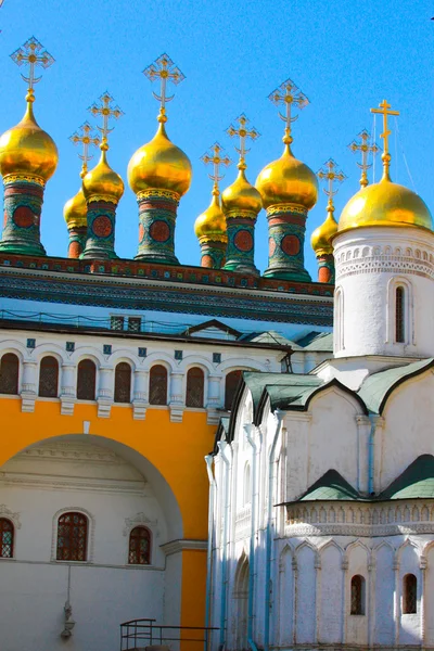 De kerk Kremlin.The Moskou in Rusland. — Stockfoto