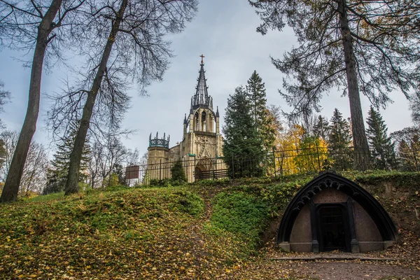 De Gotische tempel — Stockfoto