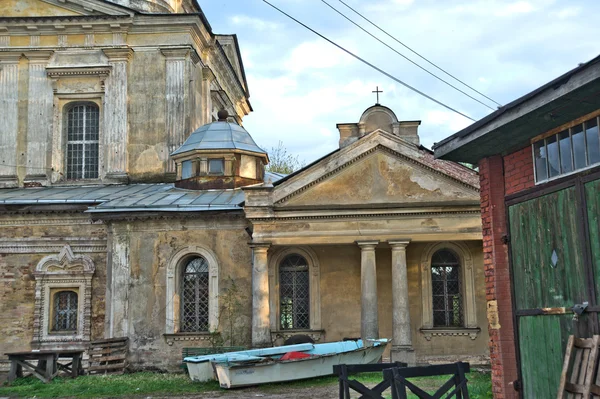 Biserica de cărămidă din Rusia — Fotografie, imagine de stoc