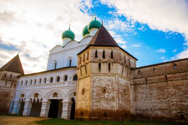 Rusya, yerleşim Borisoglebsky. Boris ve Gleb Rostov Manastırı ağzına 