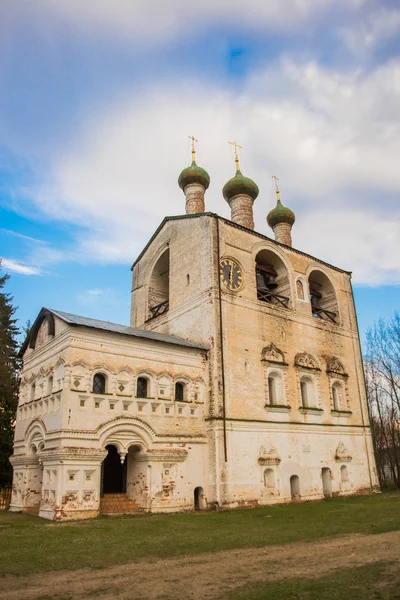 Russland, siedlung borisoglebski. boris und gleb an der Mündung des Rostower Klosters — Stockfoto