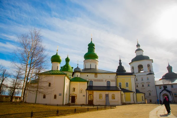 Kirillo Belozersky Manastırı. Rusya, Kirillov şehir. — Stok fotoğraf