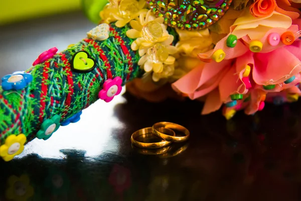 매우 아름 다운 약혼 반지 — 스톡 사진