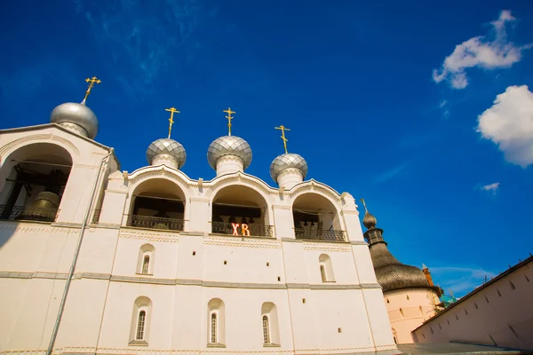 Rostov Kremlin.Russia,temples. — Stock Photo, Image