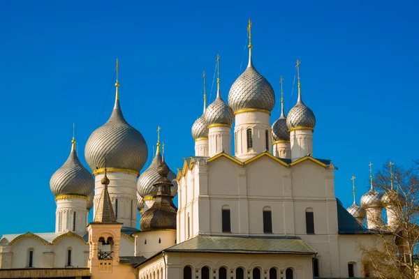 Rostov Kremlin.Russia,temples. — Stock Photo, Image