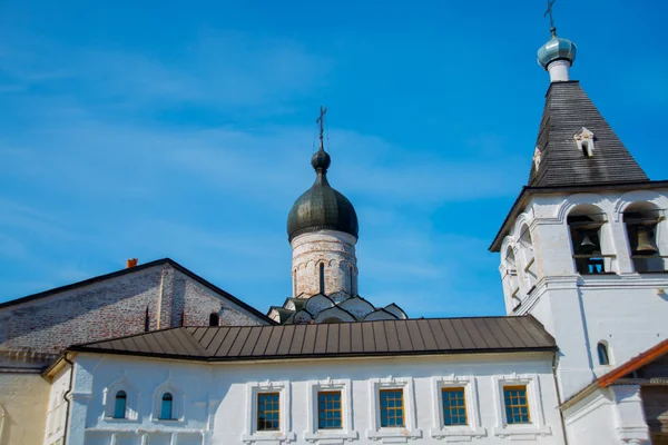 Het Ferapontov-klooster is een 15-18 eeuw. Vologda regio. Rusland. — Stockfoto