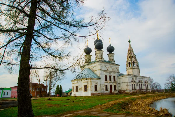 Voskresenskaya Church.Kostroma region. Russia. — Stock Photo, Image