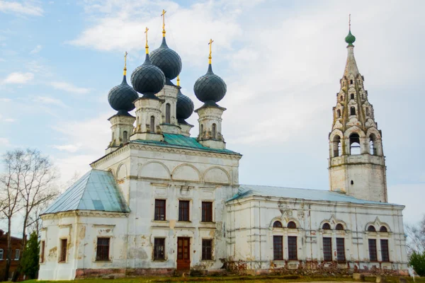 Voskresenskaya Church.Kostroma region. Rusko. — Stock fotografie