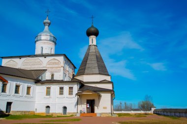 Ferapontov Manastırı 15-18 yüzyıl olduğunu. Vologda bölgesi. Rusya.