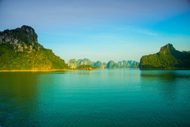 Asya, ülke Vietnam. Dağlar.