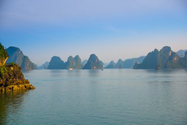 Asya, ülke Vietnam. Dağlar.