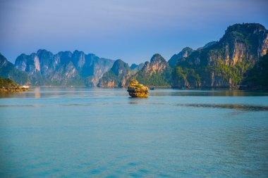 Asya, ülke Vietnam. Dağlar.