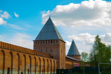Smolensk Kremlin.The Smolensk kenti. Rusya.