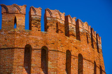 Smolensk Kremlin.The Smolensk kenti. Rusya.