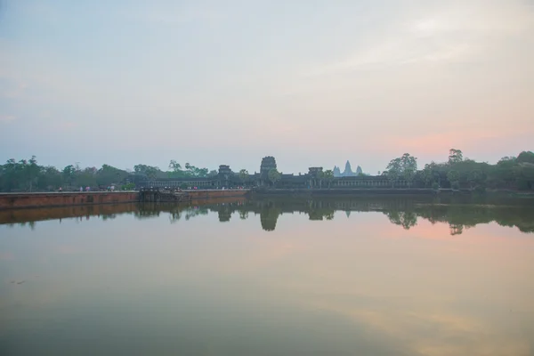 El complejo del templo de Angkor Wat . —  Fotos de Stock