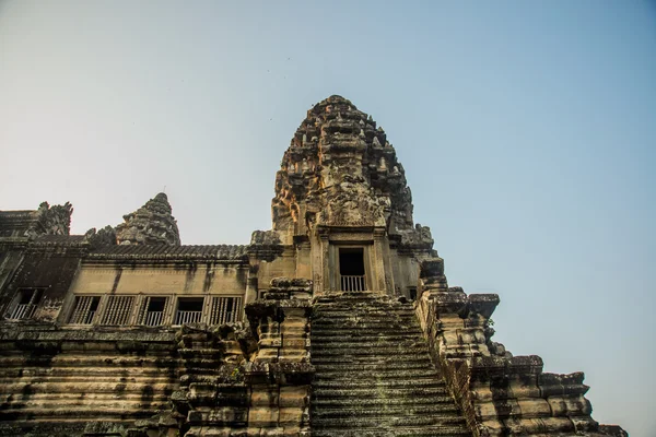 O complexo do templo de Angkor Wat . — Fotografia de Stock