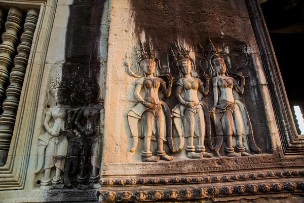 Kompleksu świątyni Angkor Wat. — Zdjęcie stockowe