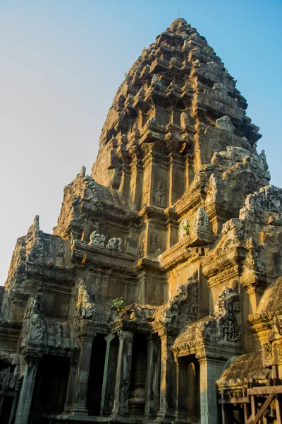 Angkor Wat Tapınağı kompleksinin. — Stok fotoğraf