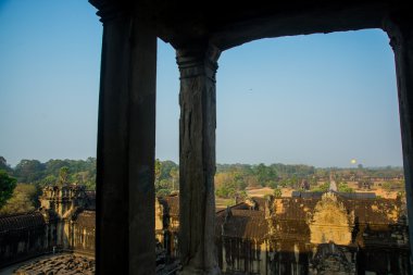 Angkor Wat Tapınağı kompleksinin.