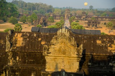 Angkor Wat Tapınağı kompleksinin.