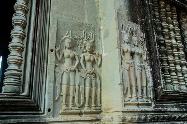 El complejo del templo de Angkor Wat . —  Fotos de Stock