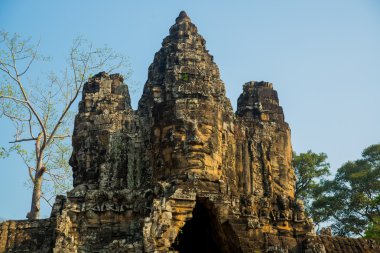 Kuzey, Güney Köprüsü. Angkor.