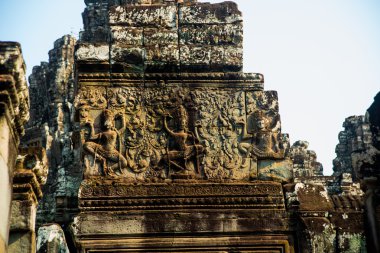 Angkor Bayon.The tapınak kompleksi.