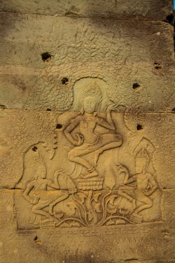 Angkor Bayon.The tapınak kompleksi.