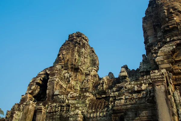 Angkor Bayon.The tapınak kompleksi. — Stok fotoğraf