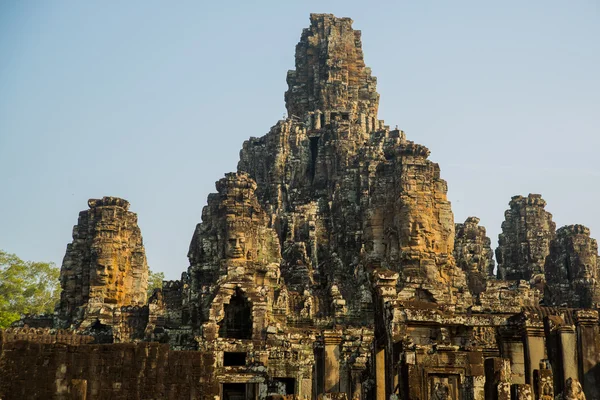 Bayon.The kompleks świątyni Angkor. — Zdjęcie stockowe