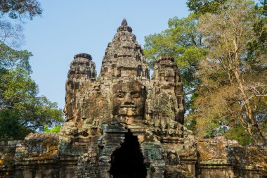 Kuzey, Güney Köprüsü. Angkor.
