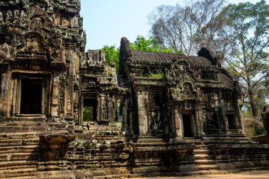 Angkor.Cambodia tapınak kompleksi.