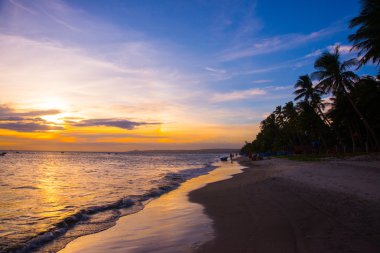 Deniz günbatımı, Vietnam, MUI Doğu, Asya
