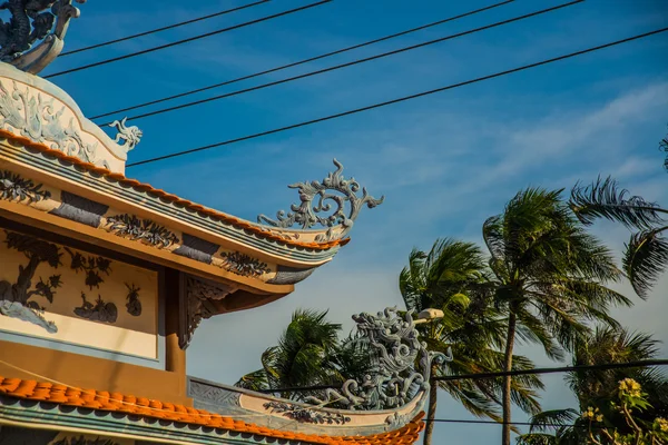 美しい寺院。Oid 教会、晴れた空の下で。Mui Ne、ベトナム. — ストック写真