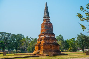 Eski saraylar. Ayutthaya Tayland. 