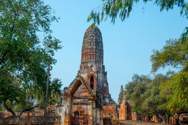 Antika palats. Ayutthaya Thailand. — Stockfoto