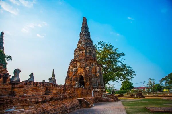 Starożytnych pałaców. Tajlandia Ayutthaya. — Zdjęcie stockowe