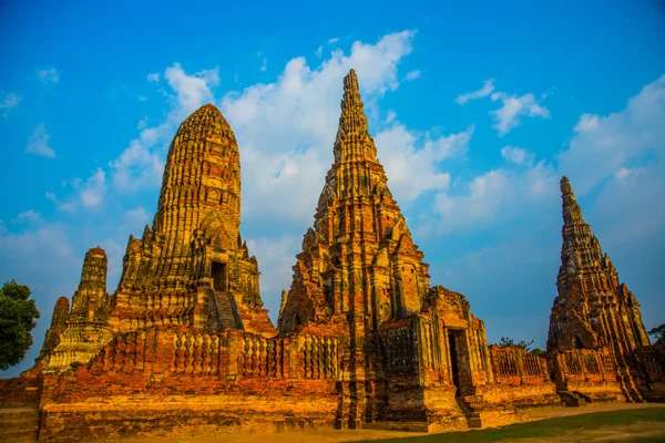 Starożytnych pałaców. Tajlandia Ayutthaya. — Zdjęcie stockowe