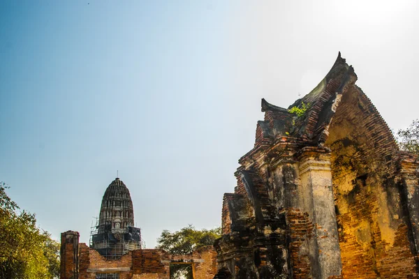 Starożytnych pałaców. Tajlandia Ayutthaya. — Zdjęcie stockowe